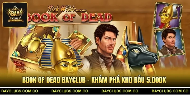 Book of Dead BayClub – Khám Phá Kho Báu 5.000x