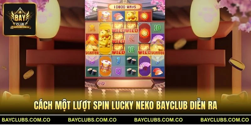 Lucky Neko BayClub – Săn Mèo Vàng Với Cơ Chế Thắng Ấn Tượng 4 Cách một lượt Spin Lucky Neko BayClub diễn ra
