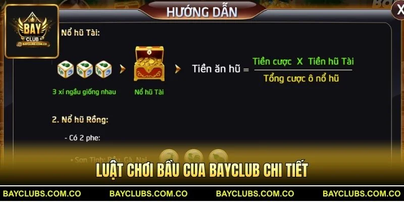 Luật chơi Bầu Cua BayClub chi tiết