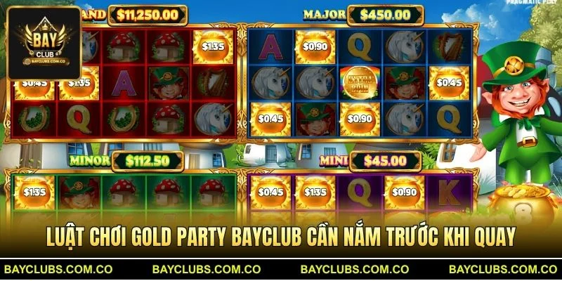 Gold Party BayClub – Khám Phá Game Tiệc Vàng Đầy Kịch Tính 3 Luật chơi Gold Party BayClub cần nắm trước khi quay